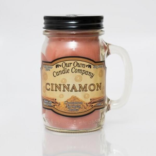 Our Own Candle Company SIC1-CN Scented Candle, Cinnamon Fragrance, 100 hr
