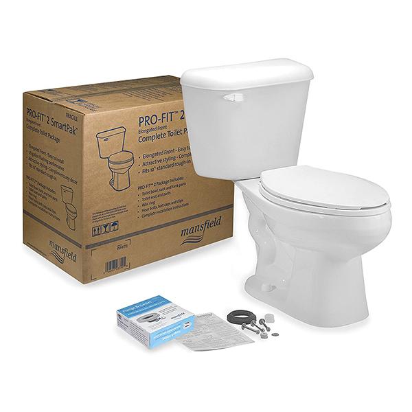 Mansfield Pro-Fit 2 Elongated Toilet