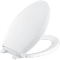 Kohler Elongated Soft-Close Toilet Seat-White
