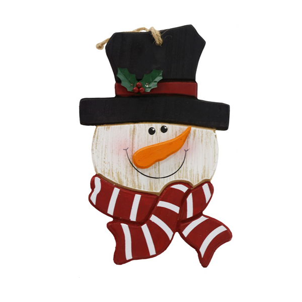 MDF Hanging Snowman Head