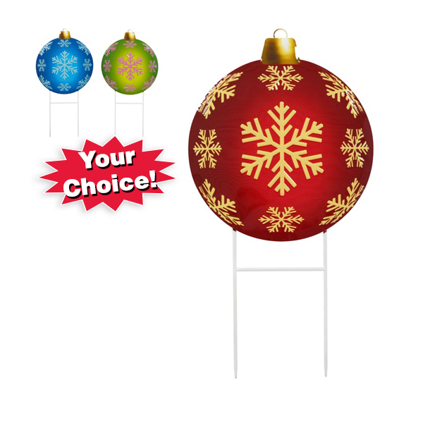 Asst Christmas Yard Bulbs