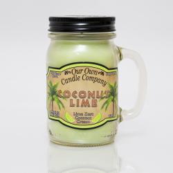 Our Own Candle Company SIC1-CL Scented Candle, Coconut Lime Fragrance, 100