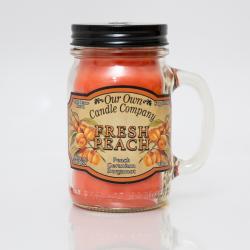 Our Own Candle Company SIC1-FP Scented Candle, Fresh Peach Fragrance, 100 hr