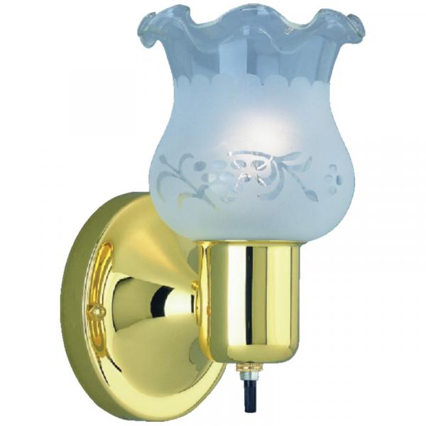 Boston Harbor W22BB01-2349ECD3L Single Light Wall Fixture, 120 V, 60 W, Type