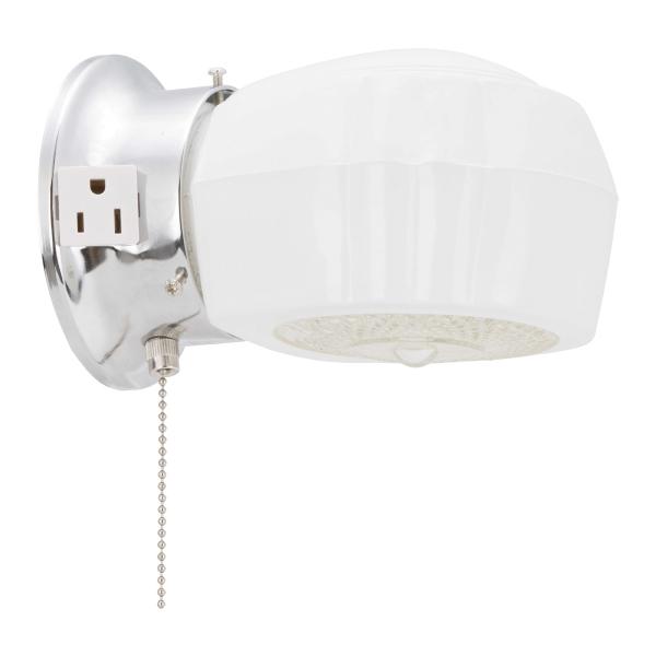 Boston Harbor W39CH01LS-34473L Bracket Wall Light Fixture, 60 W, 1-Lamp, A19