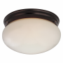 Boston Harbor F14BB02-8005-ORB Two Light Round Ceiling Fixture, 120 V, 60 W,