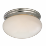 Boston Harbor F14BB02-8005-BN Two Light Round Ceiling Fixture, 120 V, 60 W,