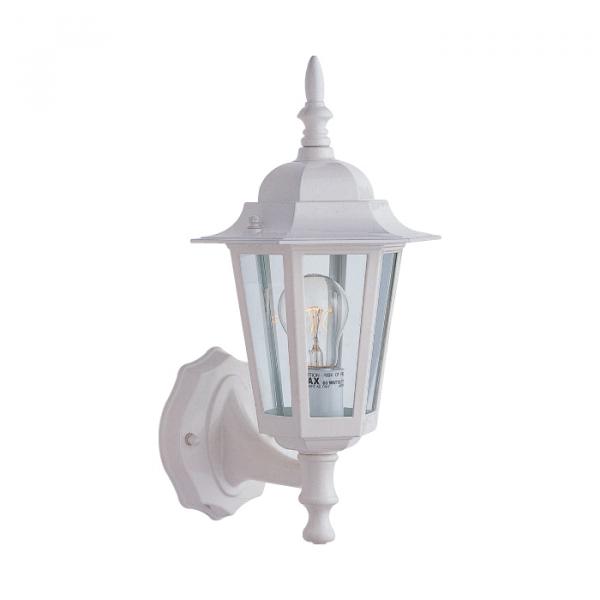 Boston Harbor AL8041-WH3L Outdoor Wall Lantern, 120 V, 60 W, A19 or CFL