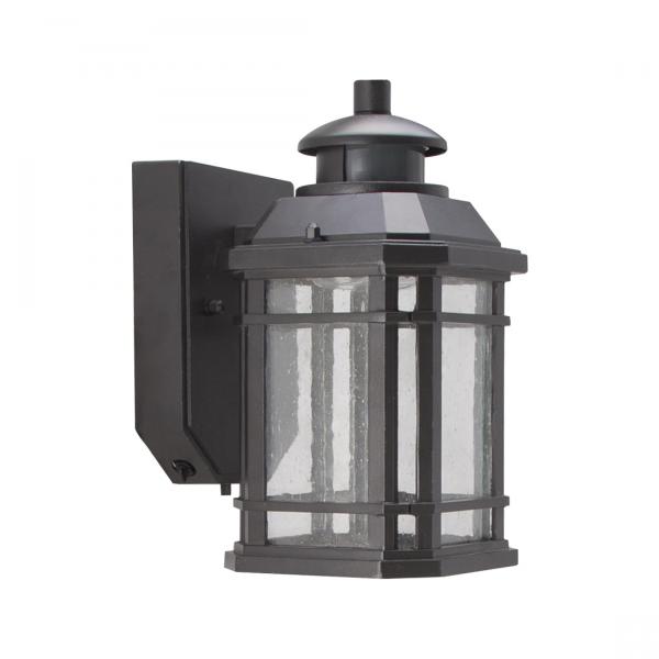 Boston Harbor LED-0214-WD-SE Outdoor Motion Activated Wall Lantern, 120 V,