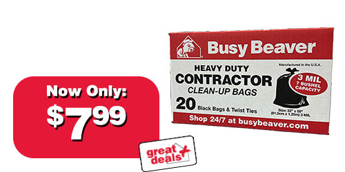 TRASH BAG CONT 20CT 3MIL