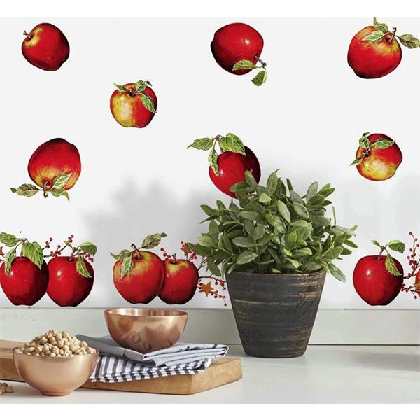 Peel and Stick Decals-Country Apples