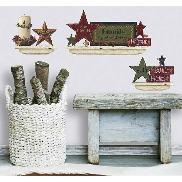 Peel and Stick Decals-Family and Friends