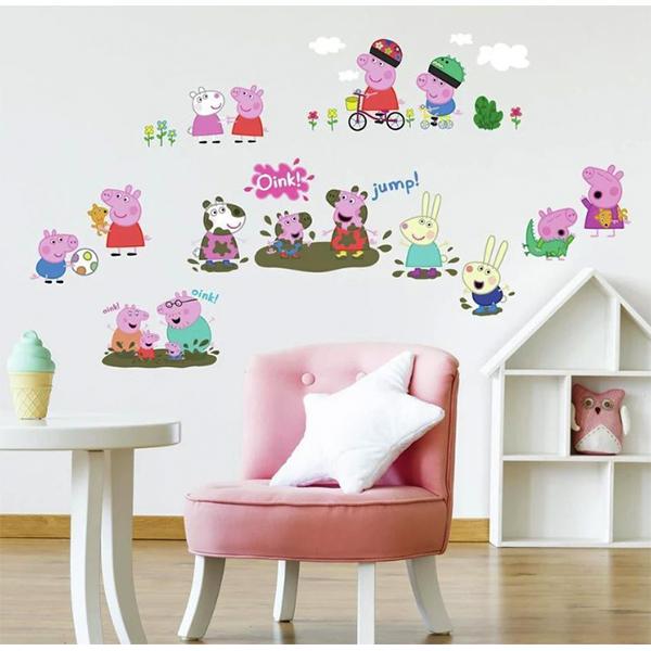 Peel and Stick Decals-Peppa Pig
