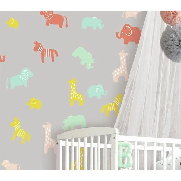 Peel and Stick Decals-Animal Silhouettes