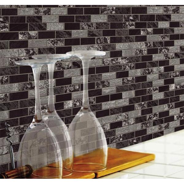 Peel and Stick Backsplash-Traditional Marble