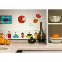 Peel and Stick Decals-Cafe