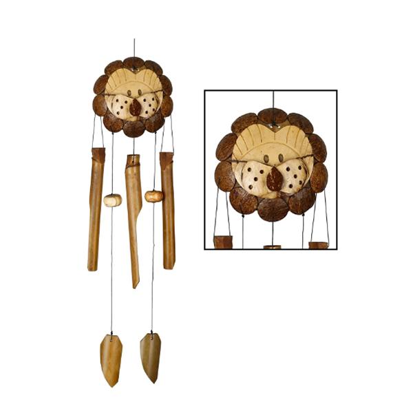 Lion Bamboo Wind Chime
