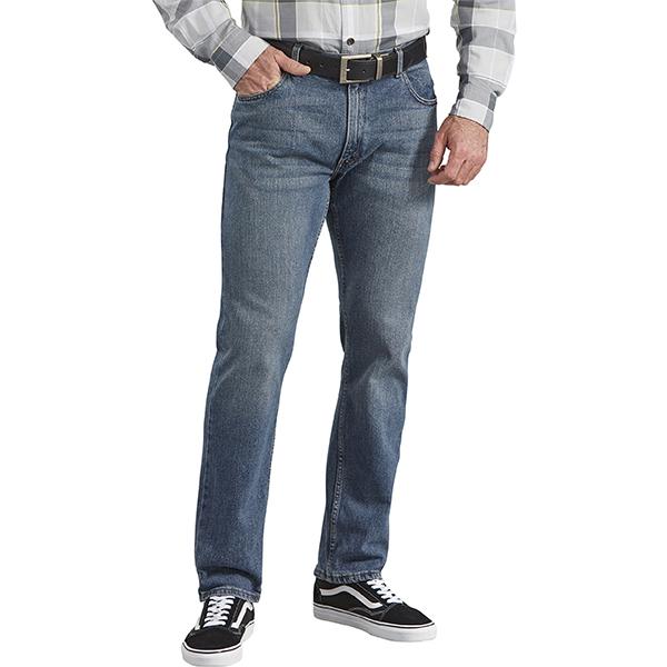 Dickies X-Series Regular Fit 5-Pocket Jeans Medium Indigo Blue-42x30