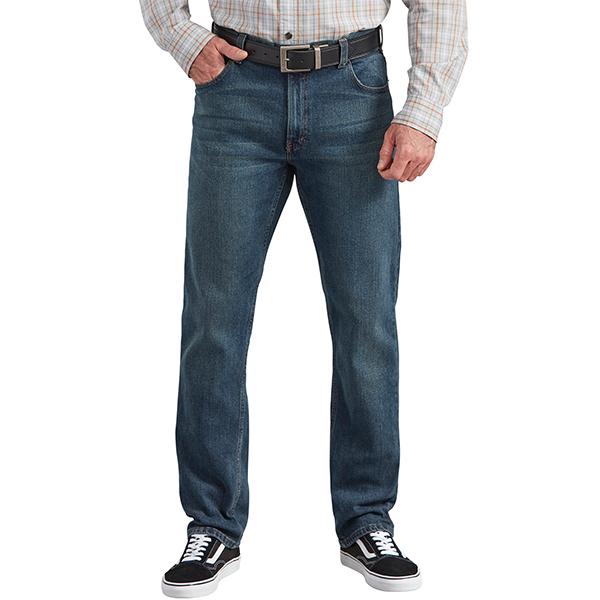 Dickies X-Series Regular Fit 5-Pocket Jeans Dark Wash Indigo Blue-30x30 ...