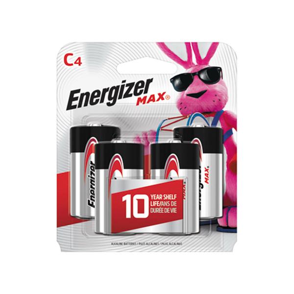 Energizer MAX 4pk C Batteries