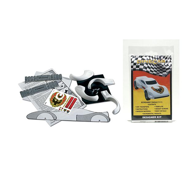 Pinecar Screamin ft Eagle Designer Kit