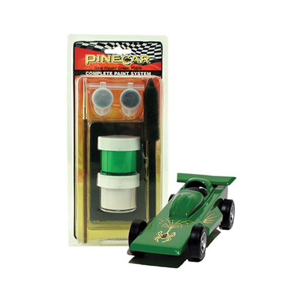 Pinecar Complete Paint System-Gear Rippin ft Green