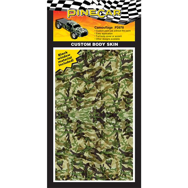 Pinecar Body Skin-Camouflage