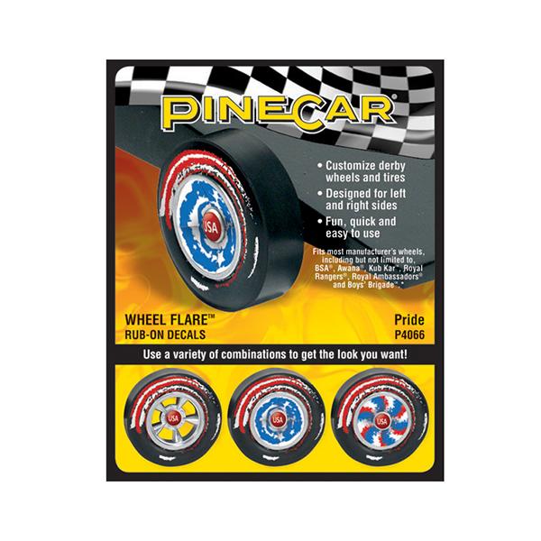 Pinecar Pride Wheel Flare