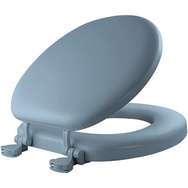 Round Soft Seat Sky Blue Toilet Seat