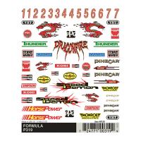 Pinecar Formula Dry Transfer Decals