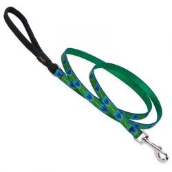 LupinePet Original 32639 Dog Leash, 6 ft L, 1/2 in W, Nylon Line, Tail