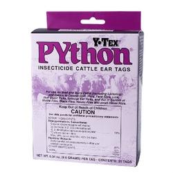 Y-Tex 1817000 Python Ear Tag Plastic