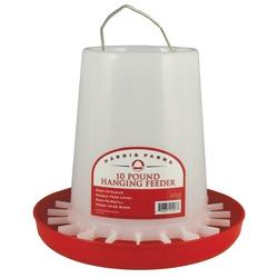 Harris Farms 4227 Poultry Feeder 10 lb Capacity Plastic Hanging Mounting