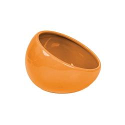 Ware 13117 Eye Bowl, 5-1/4 in Dia, L, 21 oz Volume, Dolomite, Orange