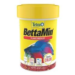 Tetra BettaMin 16838 Flake Medley Betta Tropical 0.81 oz Jar