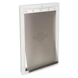 PetSafe PPA00-10960 Pet Door, Plastic, White