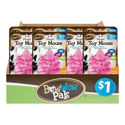 Bow Wow Pals PDQ 8888 Plush Cat Toy with Bell, Assorted