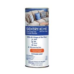 SENTRY 03235 Carpet Cleaner, Powder, 20 oz Bottle