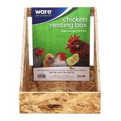 Ware 01492 Chicken Nesting Box 12-1/2 in H 11-1/2 in W OSB