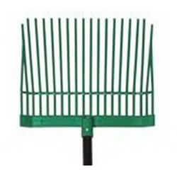 UnionTools 76218 Manure/Bedding Fork Round Tine Polycarbonate Tine Wood