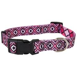 PETMATE 12594 Dog Collar, Adjustable Link, 14 to 20 in L Collar, 3/4 in W