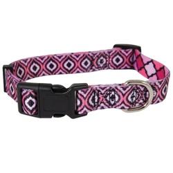 PETMATE 12633 Dog Collar, Adjustable Link, 16 to 26 in L Collar, 1 in W