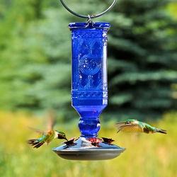Perky-Pet 8117-2 Hummingbird Feeder Antique Bottle 16 oz Nectar