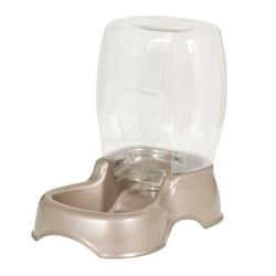 PETMATE Pet Cafe 24415 Gravity Waterer, S, 1.5 gal Volume, PET, Pearl Tan