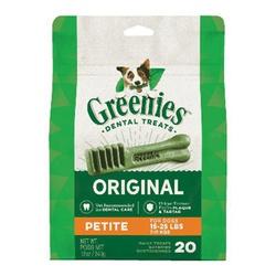 Greenies 10123538 Dog Dental Treat Petite Breed Original Flavor 12 oz