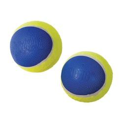 KONG SqueakAir AUT1 Dog Toy, L, Ultra Balls, Tennis, Yellow