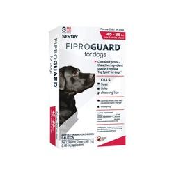 SENTRY Fiproguard 02952 Flea and Tick Squeeze-On, Liquid, 3 Count