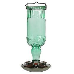 Perky-Pet 8120-2 Bird Feeder 24 oz 4-Port/Perch Glass 11-1/2 in H