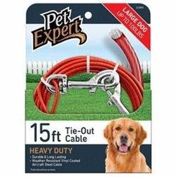 WESTMINSTER PET PRODUCTS Pet Expert 223855 Tie-Out Cable, Heavyweight,