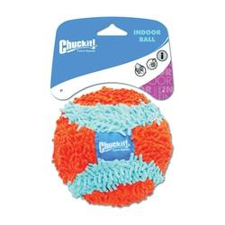 Chuckit 213201 Pet Ball M Indoor Toy Chenille Blue/Orange